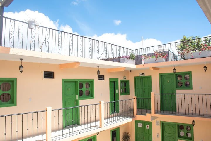 Balcony of the rooms