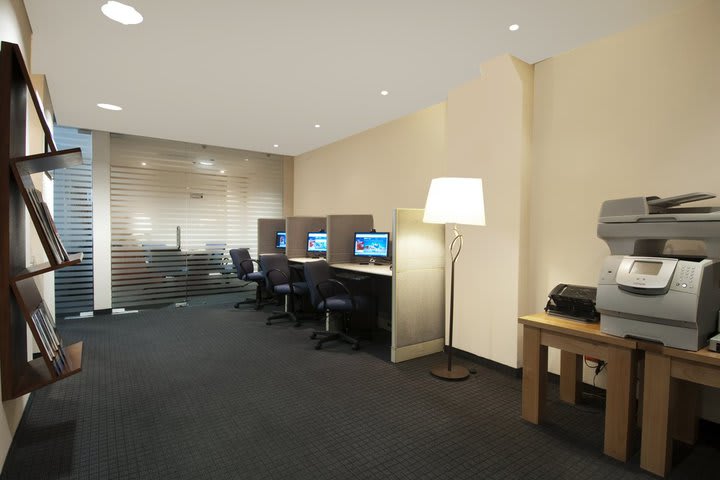 The business center has all the necessary amenities for business travelers