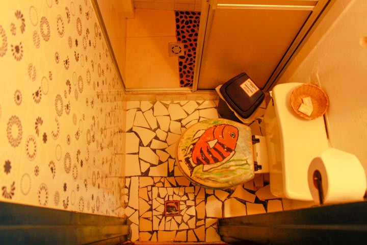 View of a guest bathroom