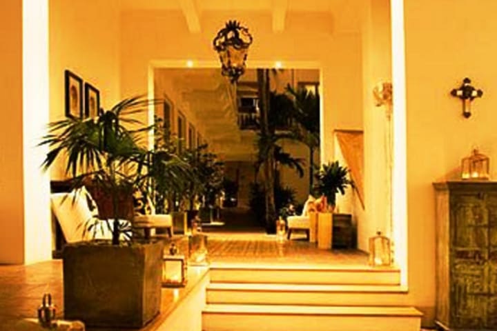 Entrada del hotel