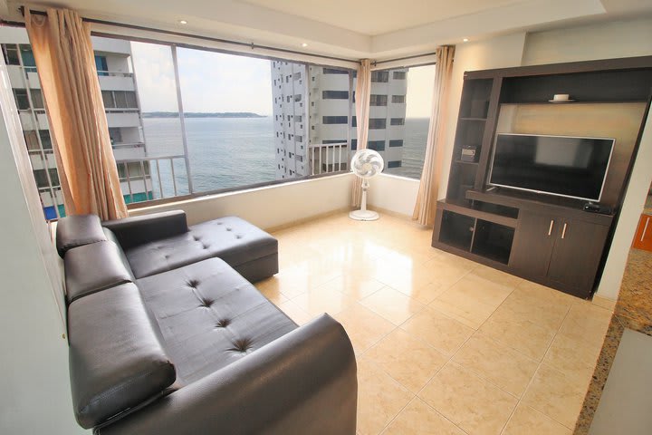 Sitting area of apartment CTG140A