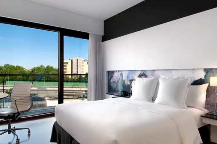 Habitación del Hilton en Madrid