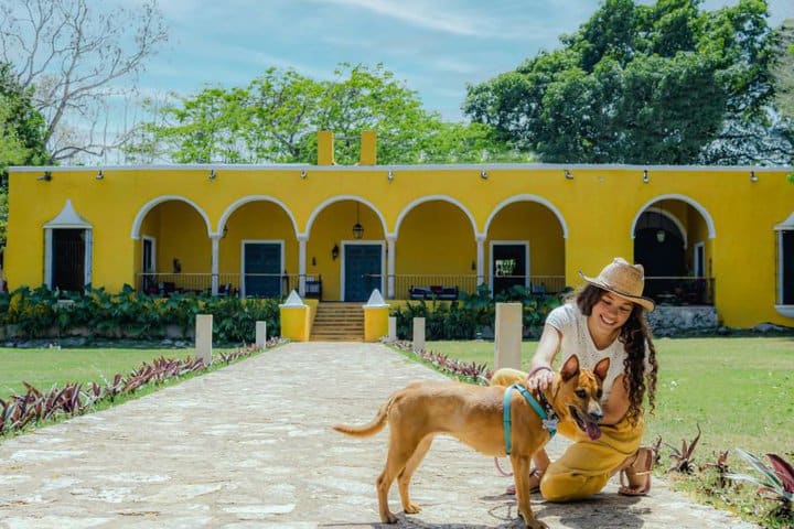 Toda la familia se puede alojar en esta hacienda