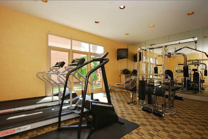 Gimnasio en The Palms Hotel & Villas