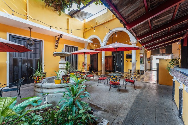 View of the patio