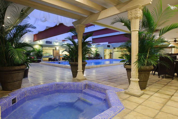 View of the Jacuzzi