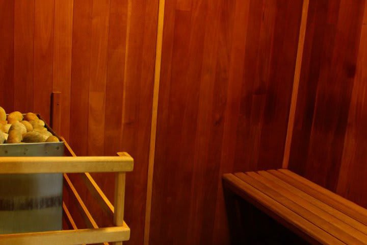 Sauna en el hotel