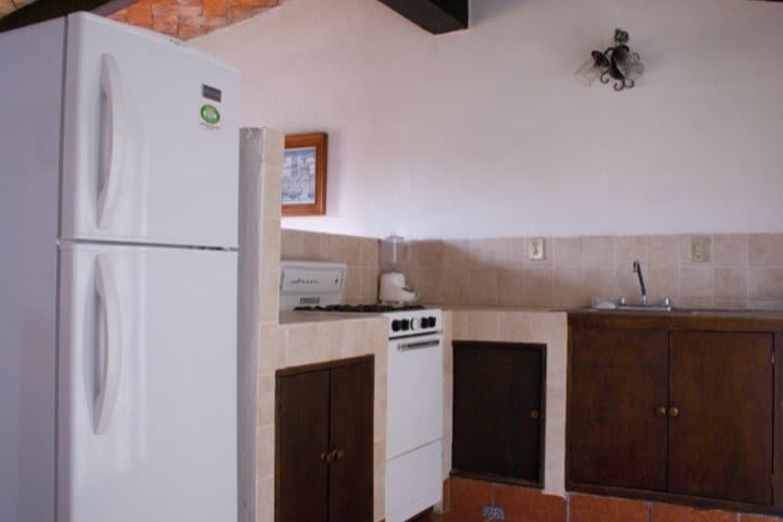 Cocina de una cabaña