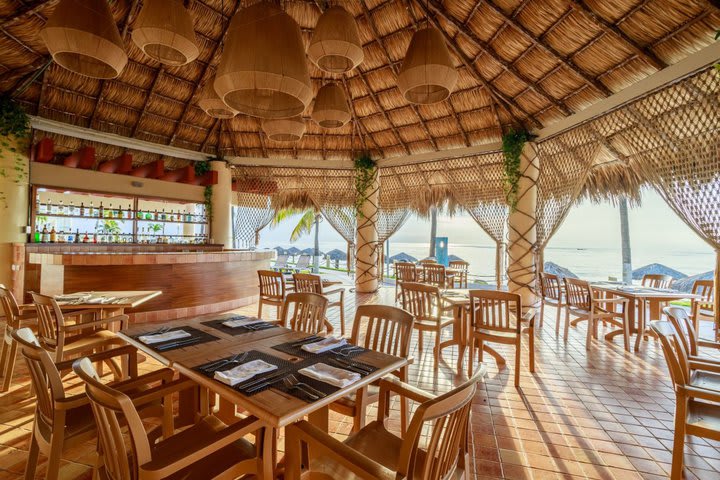 El restaurante La Vela sirve mariscos