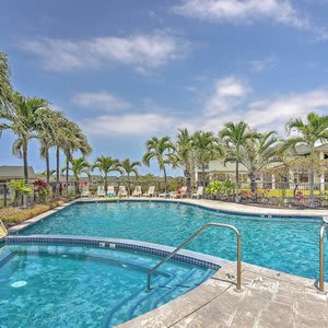 Tropical Kona Resort Townhome: Patio + Ocean Views