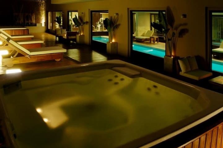 En el hotel Dazzler Flats en Buenos Aires hay dos jacuzzis