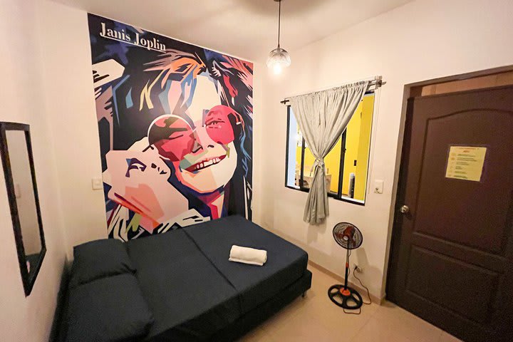 Janis Joplin guest room