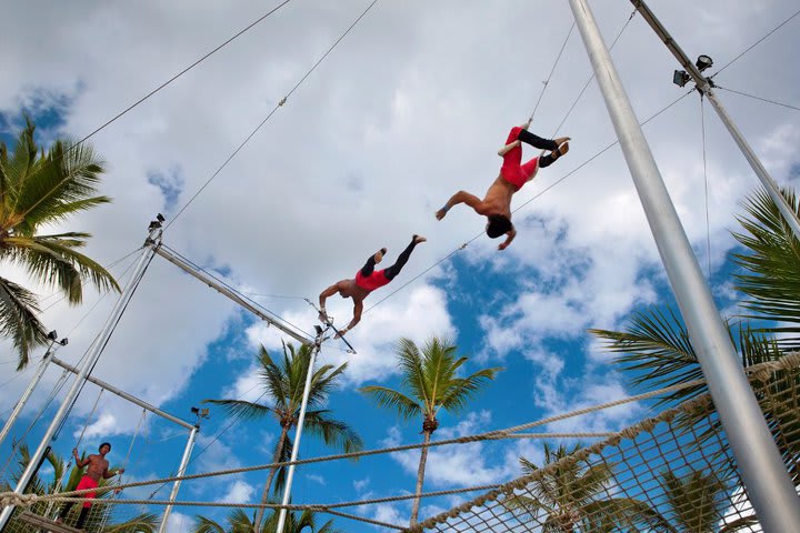 Para los más intrépidos está el trapecio