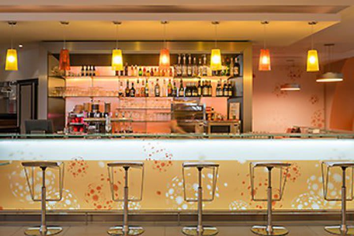 Bar at the Ibis Paris Cambronne hotel, close to the Eiffel Tower