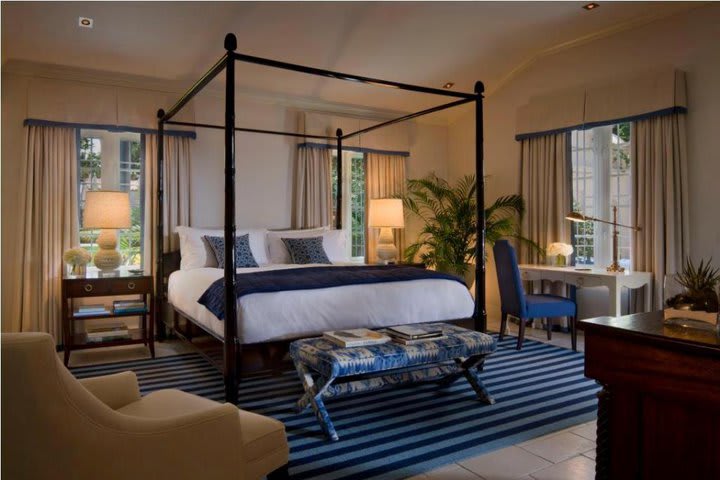 Rosemary's Cottage, guest room at the Fisher Island Club hotel