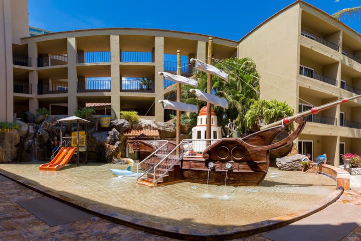 Pirate water slides