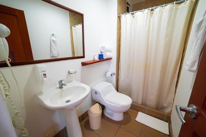 Baño privado de una habitación