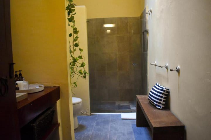 Baño privado de una habitación