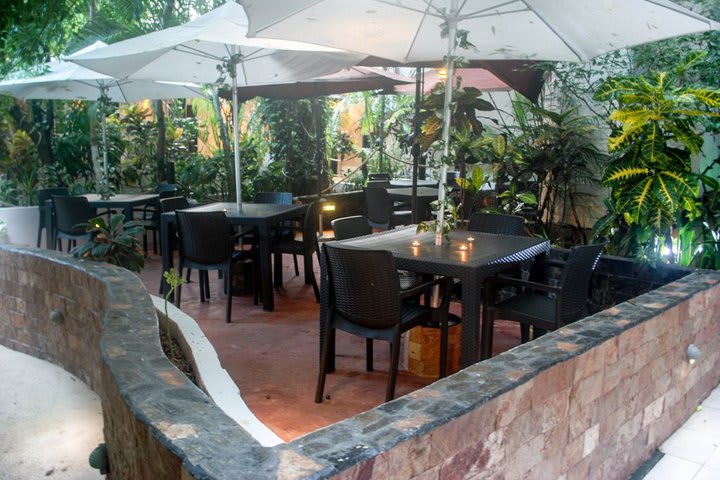 Mesas del restaurante