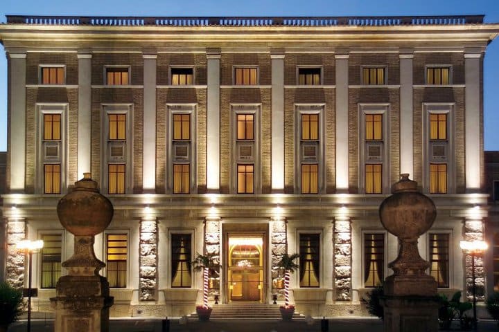 Domus Mariae Palazzo hotel in Rome is set in a Renaissance style building