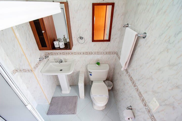 Baño privado con ducha