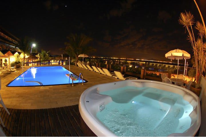 Jacuzzi del Hotel Costa Norte Ponta das Canas