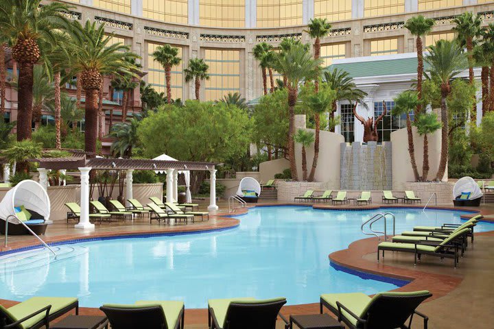 The Four Seasons hotel in Las Vegas offers two pools