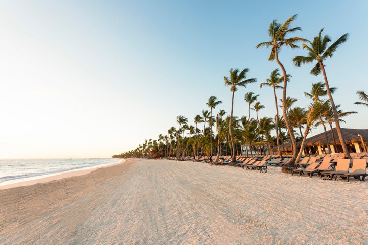 Beachfront hotel