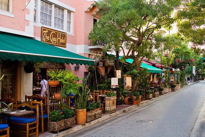 The Clay hotel is in downtown Miami Beach