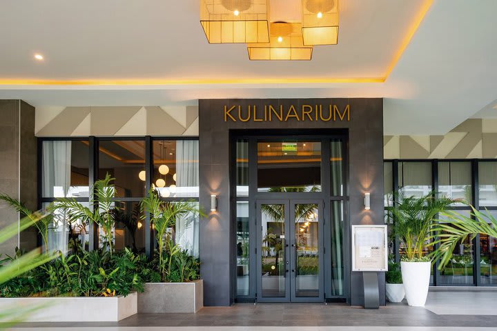 Entrada al restaurante Kulinarium