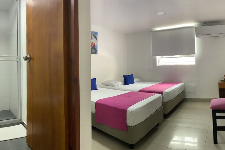 Todas las habitaciones tienen baño privado