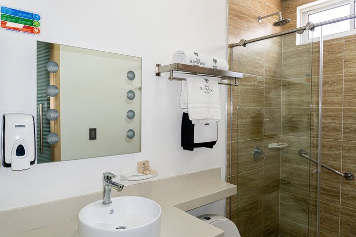 Baño privado de una habitación