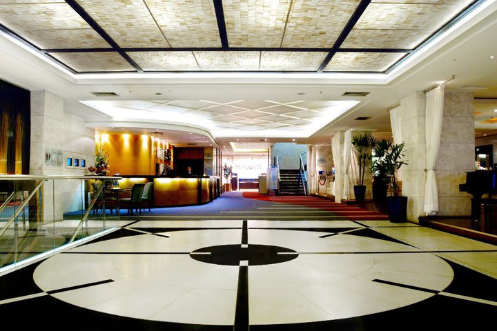 Lobby del hotel Pestana Río Atlántica