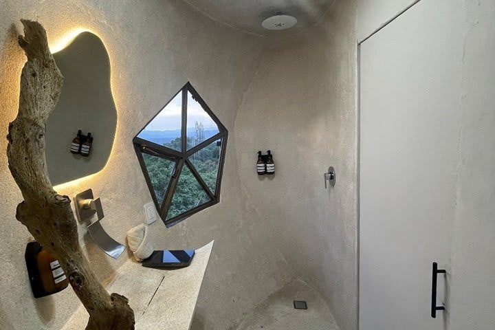 Baño privado de una cabaña