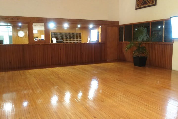 Recepción del hotel