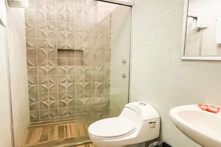 Bathroom with shower