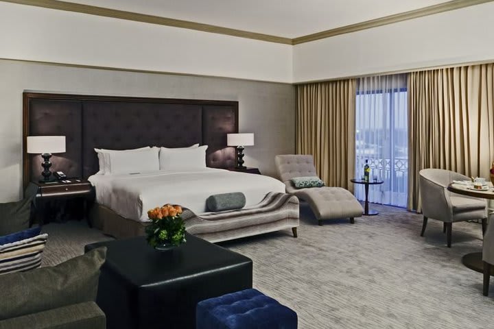 Bedroom in the Presidential suite