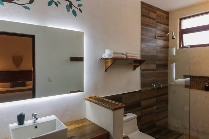 Baño de la estándar king