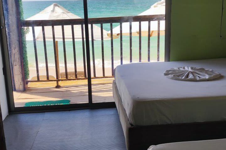 View of a premium guest room with balcony