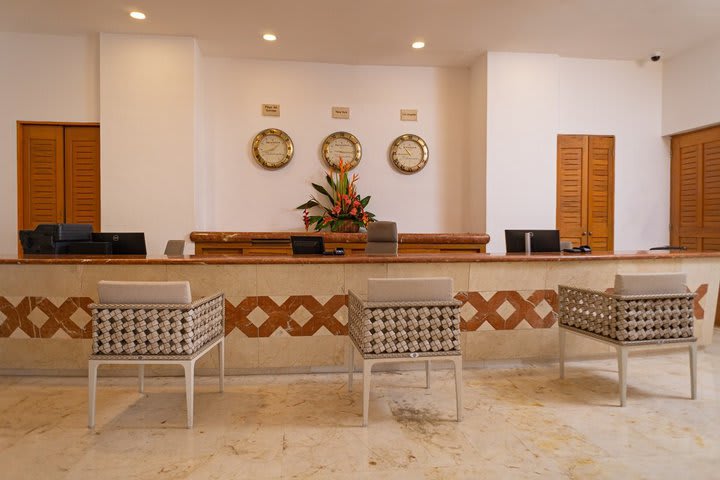 Front desk