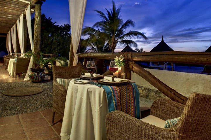 Terraza del Restaurante en el Hotel Boutique CasaSandra