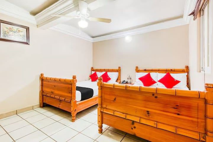 Standard guest room with two beds