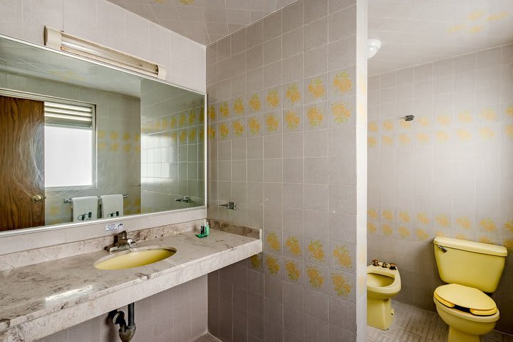 Baño de una habitación estándar