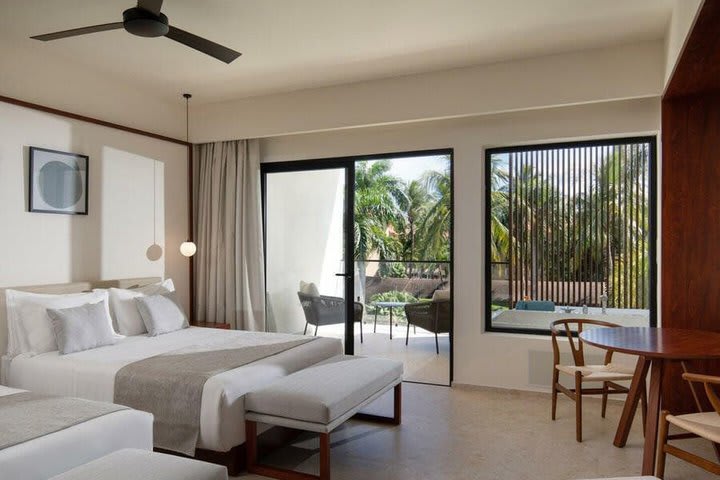 Img - Junior suite deluxe garden view 2 doubles - LDG
