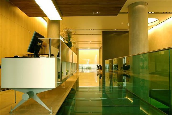 Lobby del hotel Vista Sol