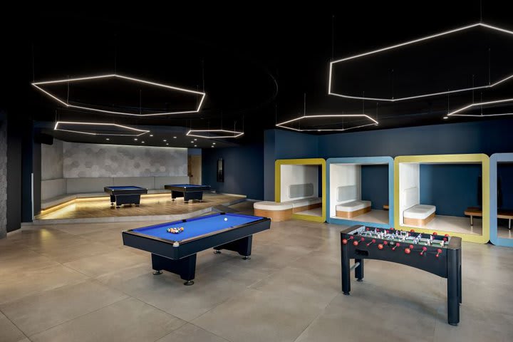 Teens’ game room