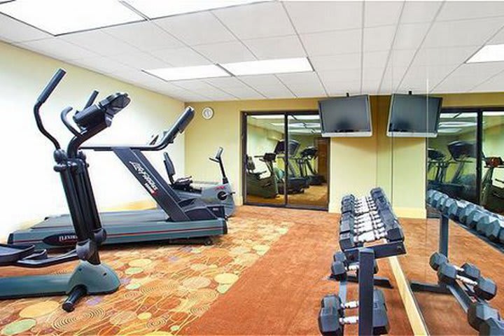 Gimnasio del hotel Holiday Inn Express Schaumburg