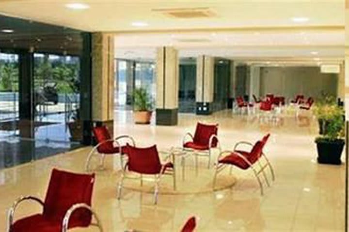 Lobby del Bay Park Resort Hotel en Brasilia