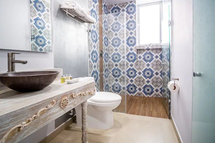 Baño privado con ducha