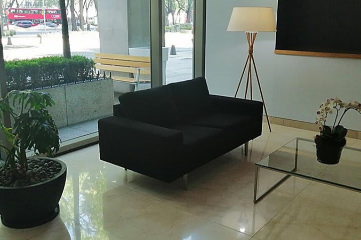 Interior sitting area